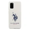 Husa Cover US Polo Silicone Big Horse pentru Samsung Galaxy S20 Plus White