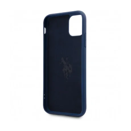 Husa Cover US Polo Silicone Effect pentru iPhone 11 Pro Max USHCN65SLNVV2 Blue