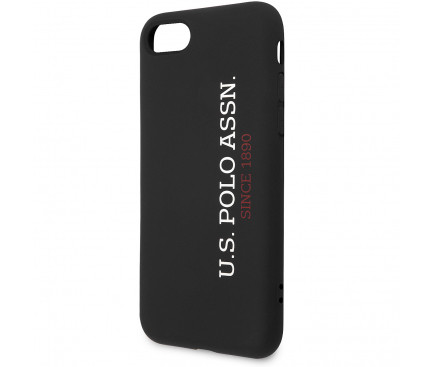 Husa Cover US Polo Silicone pentru iPhone 7/8/SE 2  Black thumb