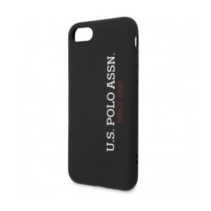 Husa Cover US Polo Silicone pentru iPhone 7/8/SE 2  Black