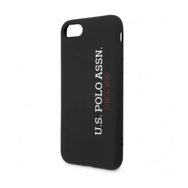 Husa Cover US Polo Silicone pentru iPhone 7/8/SE 2  Black