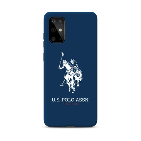 Husa Cover US Polo Silicone pentru Samsung Galaxy S20 Albastra