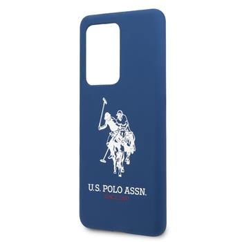 Husa Cover US Polo Silicone pentru Samsung Galaxy S20 Ultra Albastra thumb