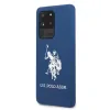 Husa Cover US Polo Silicone pentru Samsung Galaxy S20 Ultra Albastra
