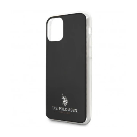 Husa Cover US Polo TPU Small Horse pentru iPhone 11 Pro Max USHCN65TPUBK Black