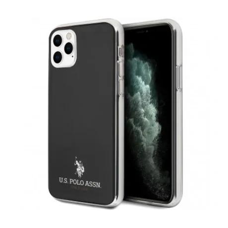 Husa Cover US Polo TPU Small Horse pentru iPhone 11 Pro  Black