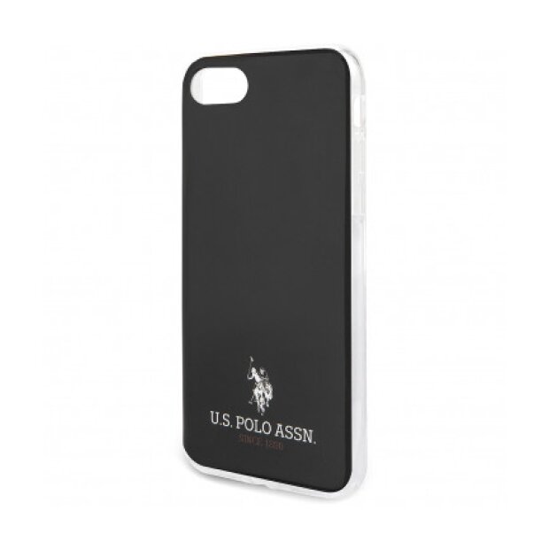Husa Cover US Polo TPU Small Horse pentru iPhone 7/8/SE 2  Black