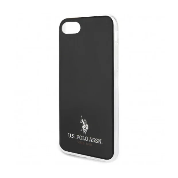Husa Cover US Polo TPU Small Horse pentru iPhone 7/8/SE 2  Black