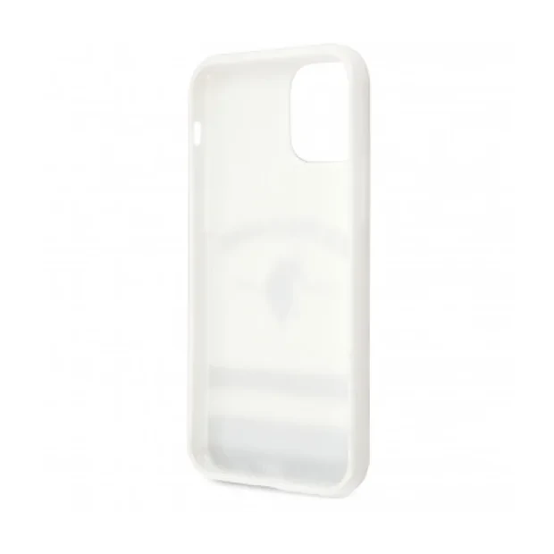 Husa Cover US Polo TPU Tricolor Blurred pentru iPhone 11 Pro Max  White