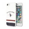Husa Cover US Polo TPU Tricolore pentru iPhone 7/8/SE 2  White