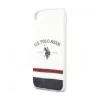 Husa Cover US Polo TPU Tricolore pentru iPhone 7/8/SE 2  White