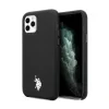 Husa Cover US Polo TPU Wrapped pentru iPhone 11 Pro Max USHCN65PUBK Black