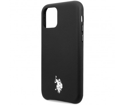 Husa Cover US Polo TPU Wrapped pentru iPhone 11 Pro Max USHCN65PUBK Black thumb