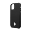 Husa Cover US Polo TPU Wrapped pentru iPhone 11 Pro Max USHCN65PUBK Black