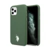 Husa Cover US Polo TPU Wrapped pentru iPhone 11 Pro Max USHCN65PUGN Green