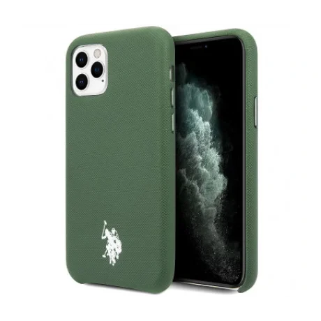 Husa Cover US Polo TPU Wrapped pentru iPhone 11 Pro Max USHCN65PUGN Green
