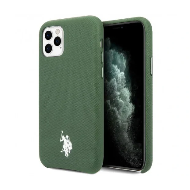 Husa Cover US Polo TPU Wrapped pentru iPhone 11 Pro Max USHCN65PUGN Green