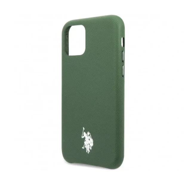 Husa Cover US Polo TPU Wrapped pentru iPhone 11 Pro Max USHCN65PUGN Green