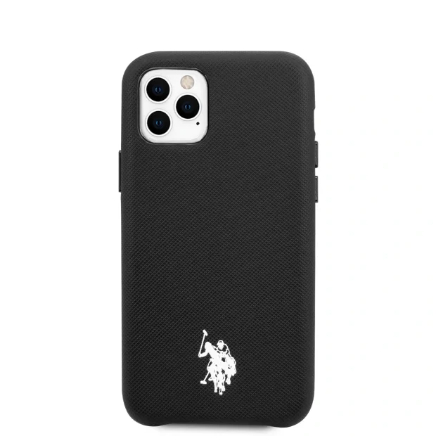 Husa Cover US Polo TPU Wrapped pentru iPhone 11 Pro Negru