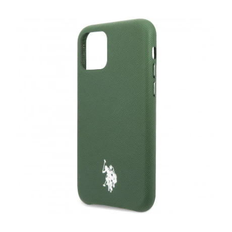 Husa Cover US Polo TPU Wrapped pentru iPhone 11 USHCN61PUGN Green