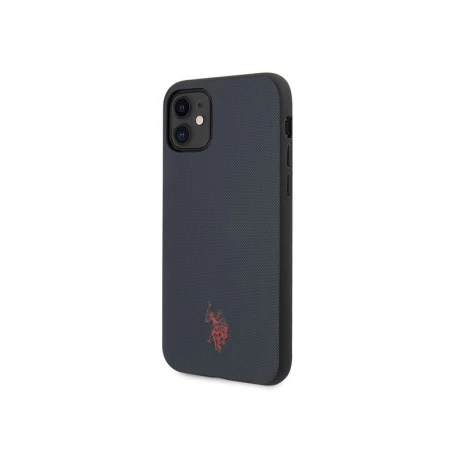 Husa Cover US Polo Type Collection pentru iPhone 11 Bleumarin