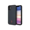 Husa Cover US Polo Type Collection pentru iPhone 11 Bleumarin