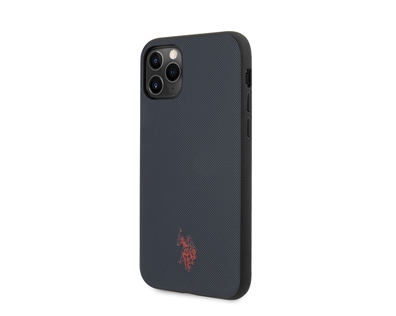 Husa Cover US Polo Type Collection pentru iPhone 11 Pro Max Bleumarin thumb