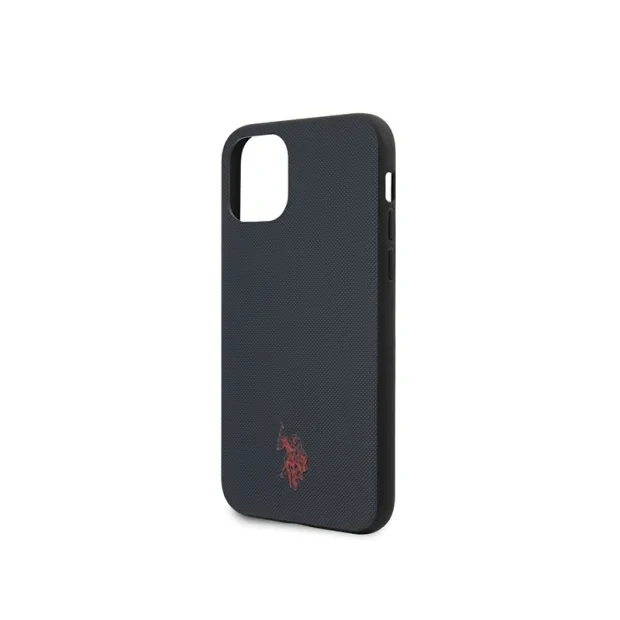 Husa Cover US Polo Type Collection pentru iPhone 11 Pro Max Bleumarin