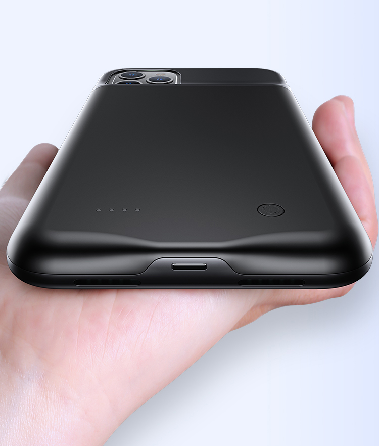 Husa Cu Baterie iPhone 11 Pro Max, Usams 4500mAh, Negru thumb