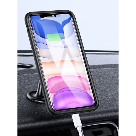 Husa Cu Baterie iPhone 11 Pro Max, Usams 4500mAh, Negru