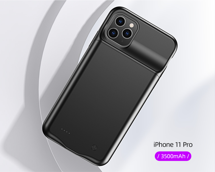 Husa Cu Baterie iPhone 11 Pro, Usams 3500mAh, Negru thumb
