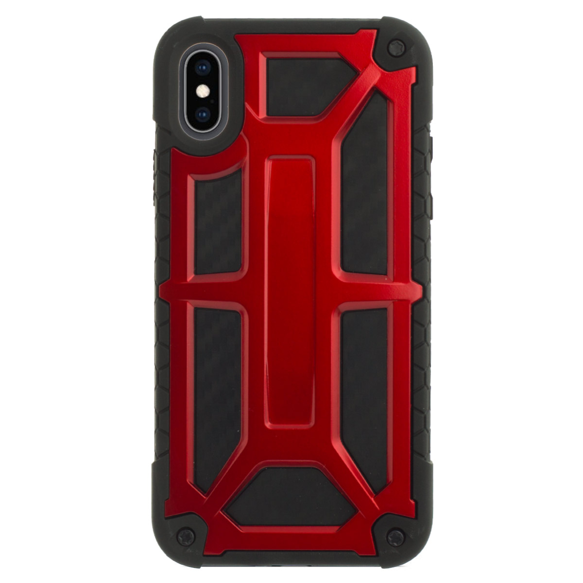 Husa Defender iPhone X Rosu Contakt thumb