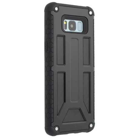 Husa Defender Samsung Galaxy S8 Plus, Negru Contakt