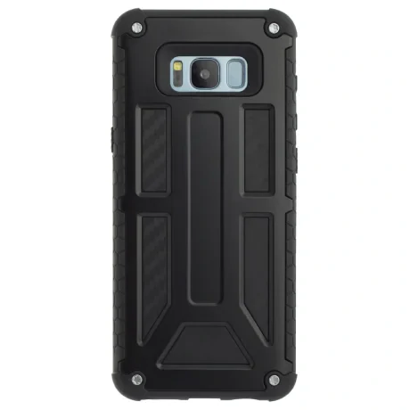 Husa Defender Samsung Galaxy S8 Plus, Negru Contakt