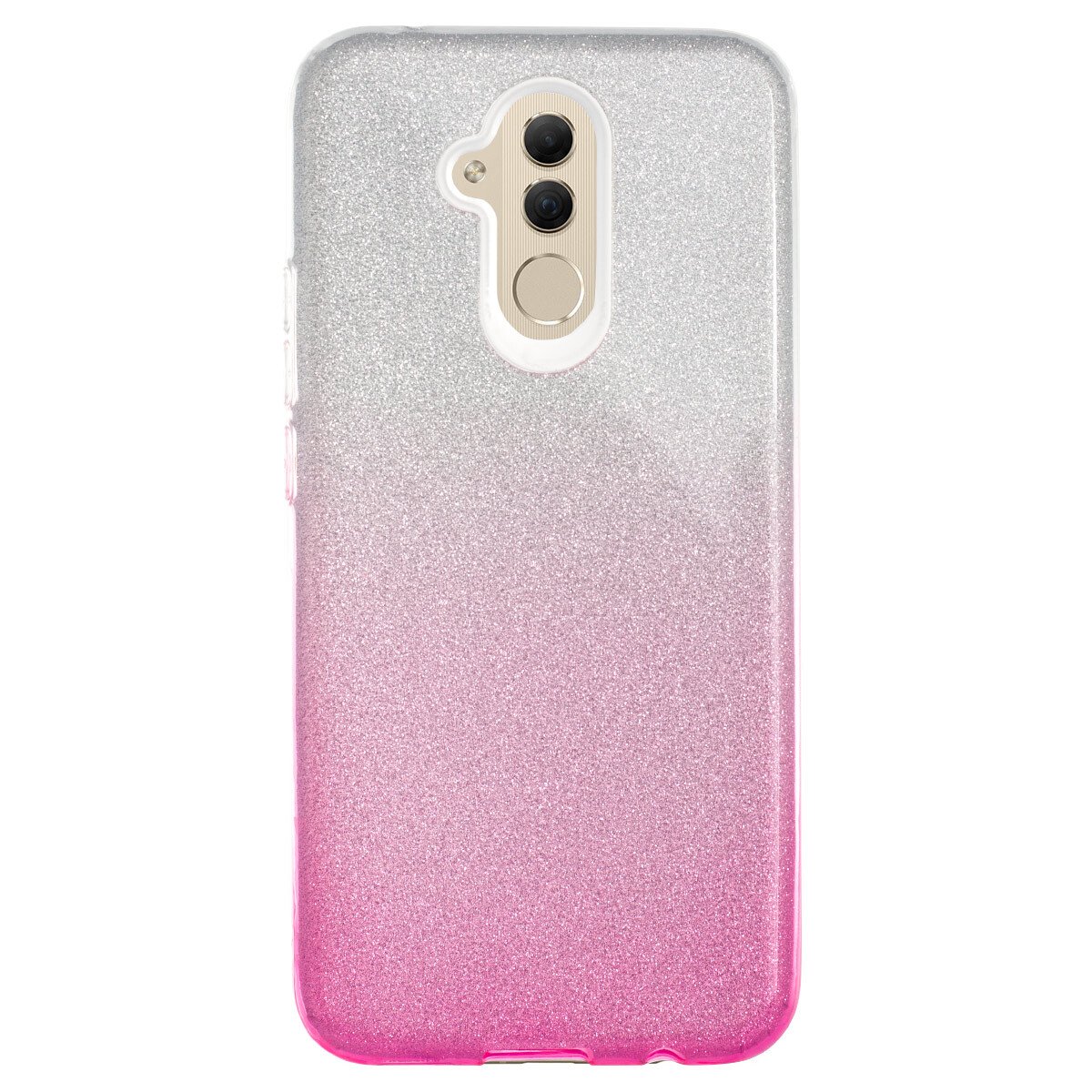 Husa Fashion Huawei Mate 20 Lite, Glitter Roz thumb