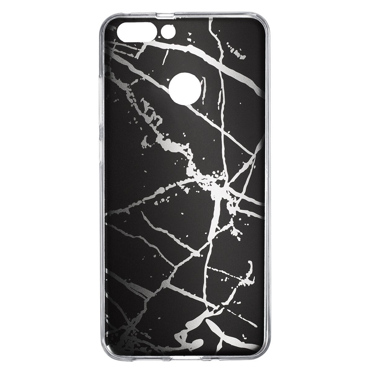 Husa Fashion Huawei P Smart, Marble Negru thumb