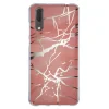 Husa Fashion Huawei P20 , Marble Roz