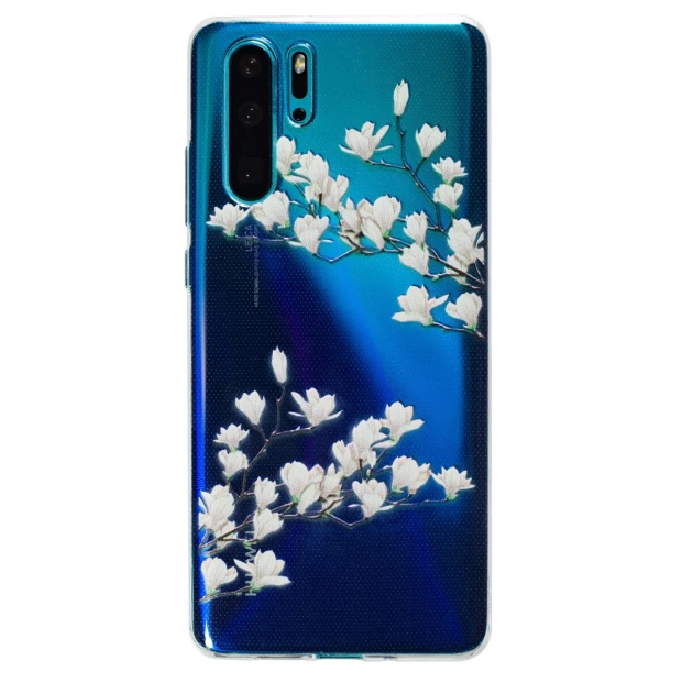 Husa Fashion Huawei P30 Pro, Floral Magnolia