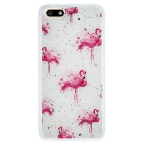Husa Fashion Huawei Y5 Prime 2018, Flamingo