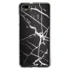 Husa Fashion Huawei Y5 Prime 2018, Marble Negru