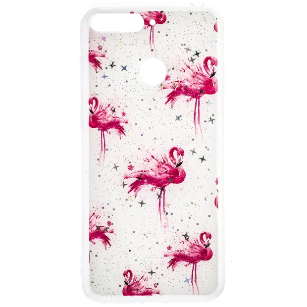 Husa Fashion Huawei Y6  2018, Flamingo