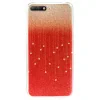 Husa Fashion Huawei Y6 2018, Glitter Rosu