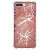 Husa Fashion Huawei Y6 2018, Marble Roz