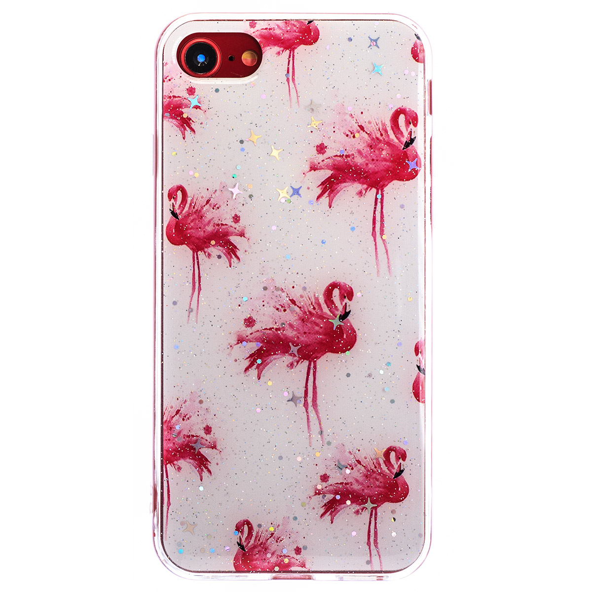 Husa Fashion iPhone 7/8/SE 2, Flamingo thumb