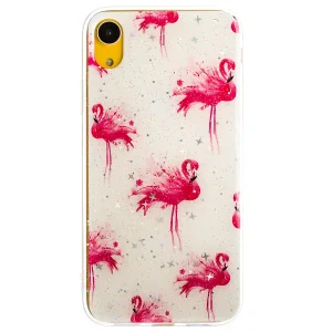Husa Fashion iPhone XR, Flamingo