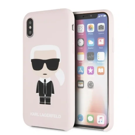 Husa  Karl Lagerfeld  iPhone XR  Roz