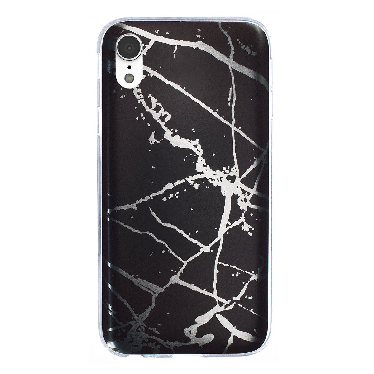 Husa Fashion iPhone XR, Marble Negru thumb