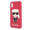 Husa Fashion iPhone XR Rosu Ikonik Karl Lagerfeld