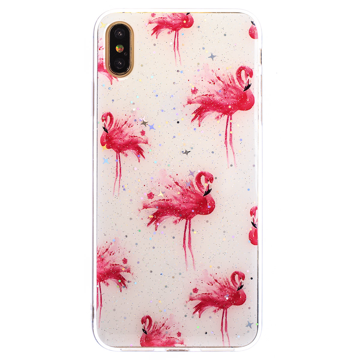 Husa Fashion iPhone XS Max, Flamingo thumb