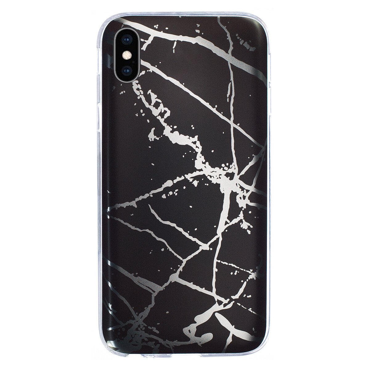 Husa Fashion iPhone XS Max, Marble Negru thumb